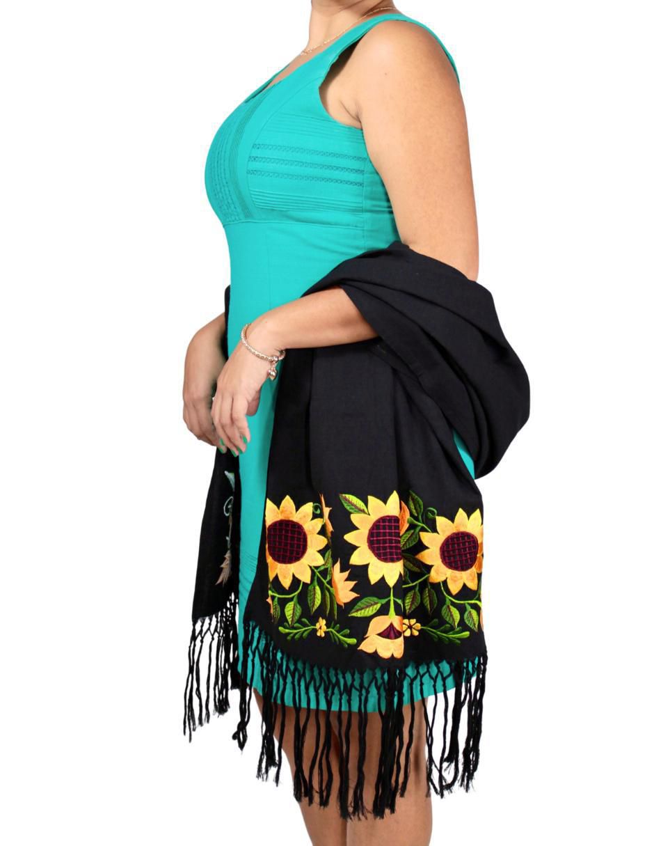 Chal estampado floral 3