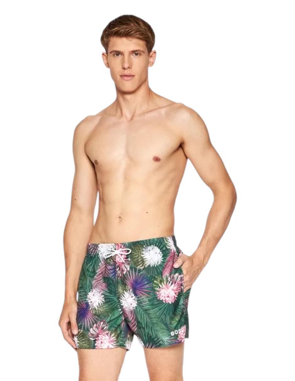 Traje de baño con bolsillos para hombre 4