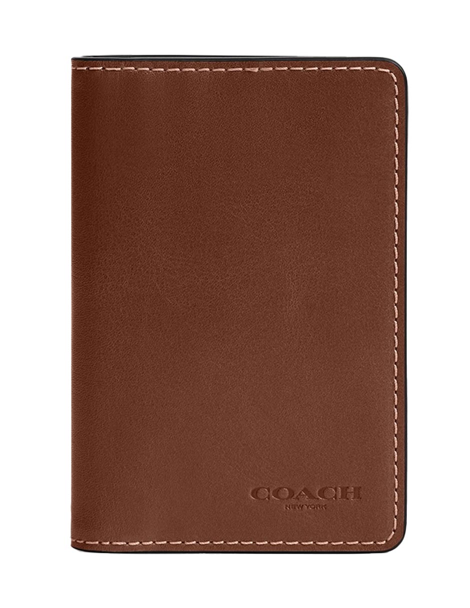 Cartera Natural Grain Leather para hombre