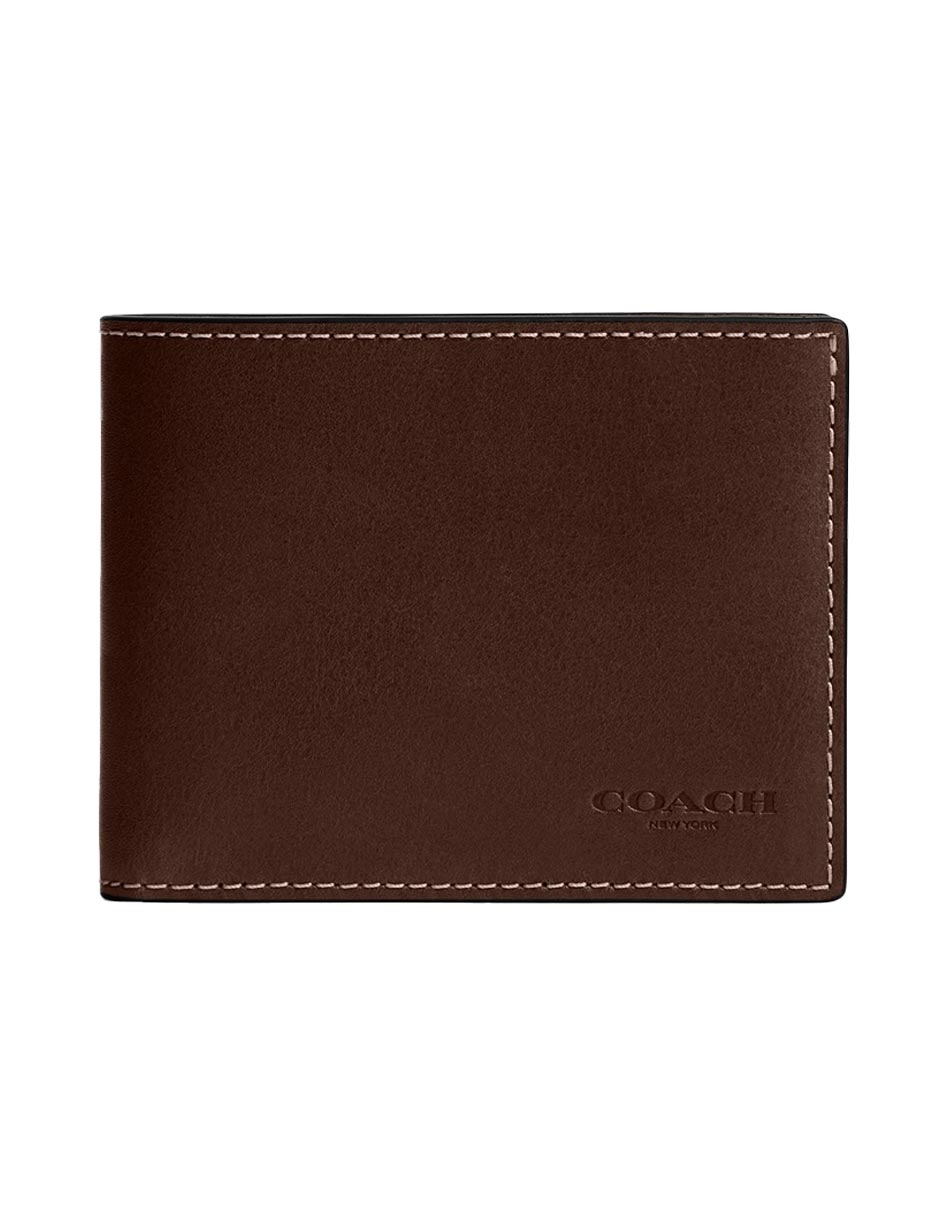 Cartera Natural Grain Leather para hombre