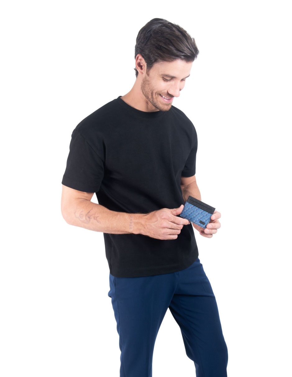 Tarjetero vinil Maíz para hombre 4