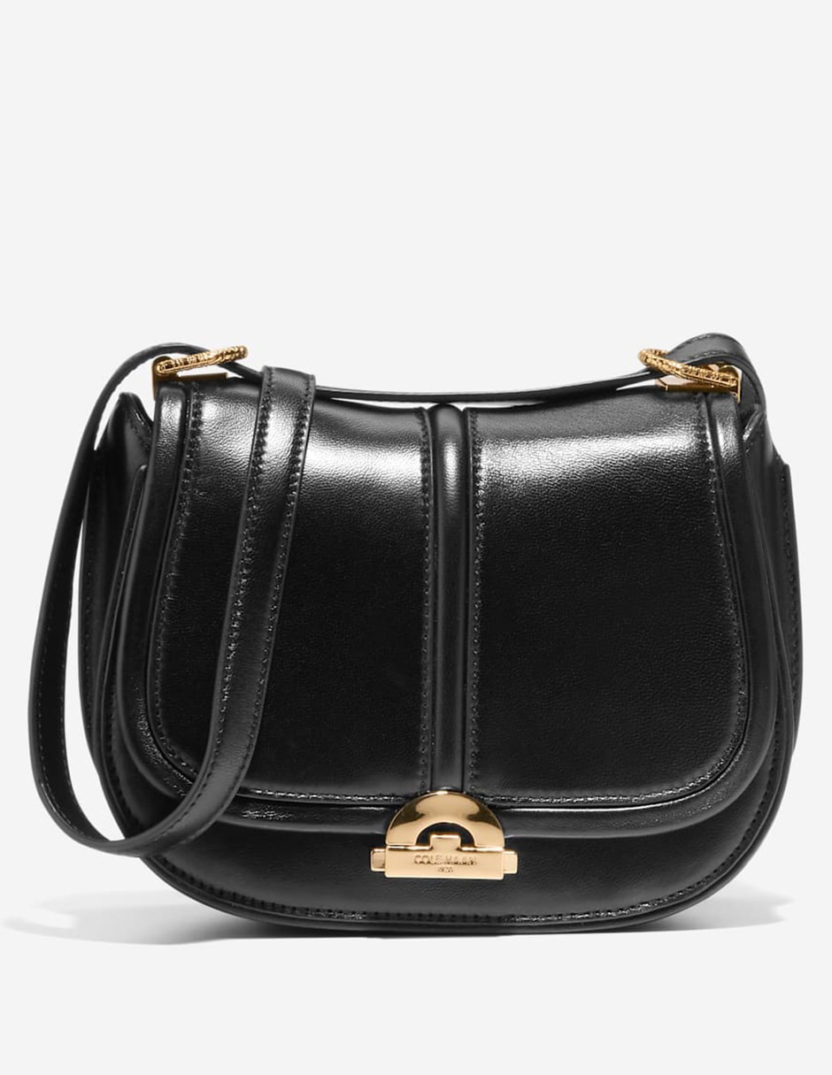 Bolsa crossbody de piel para mujer