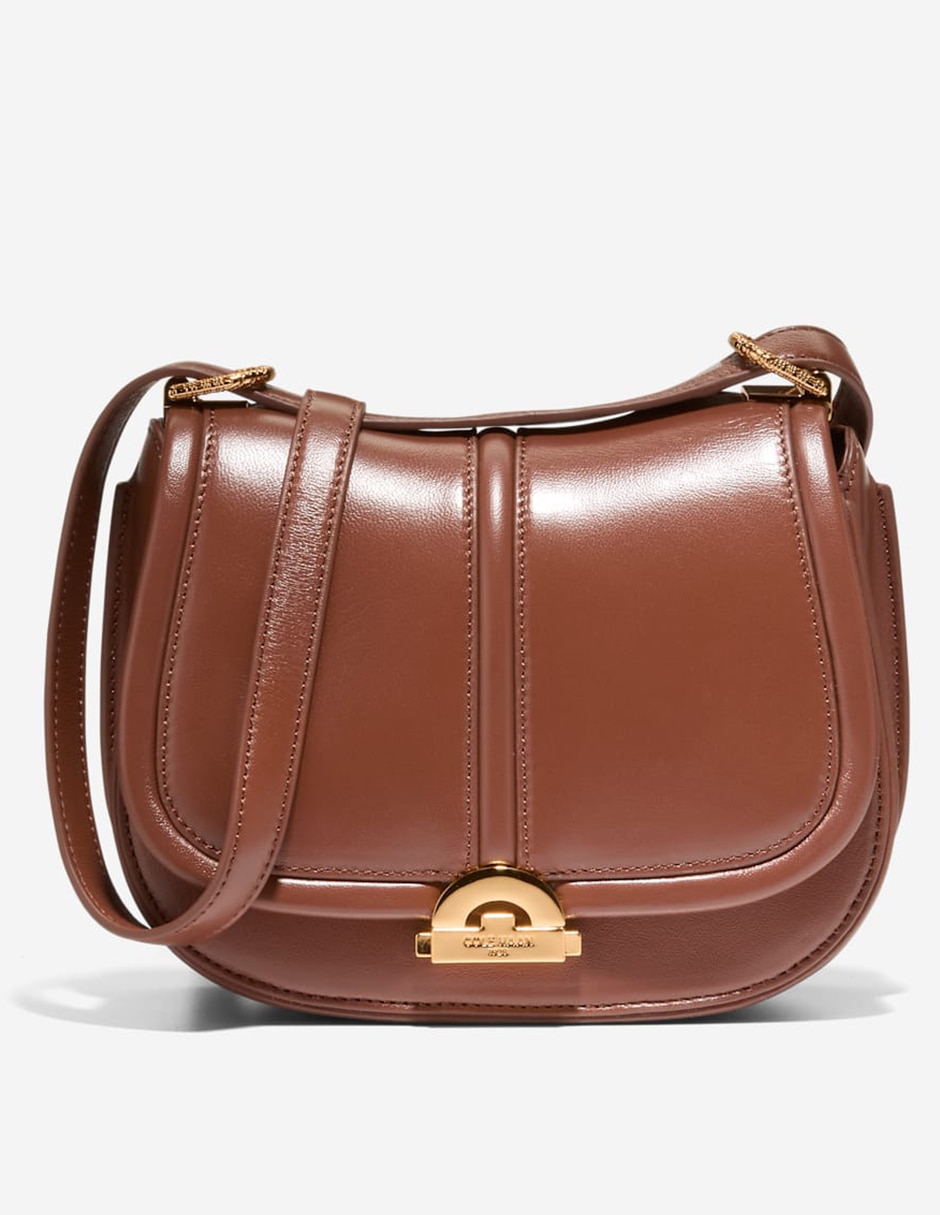 Bolsa crossbody de piel para mujer