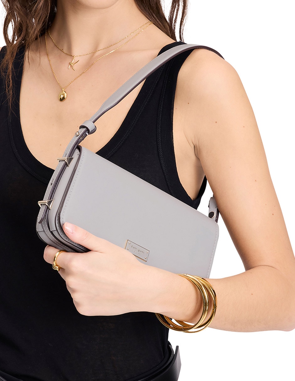 BOLSA SP25 PIEL, GRIS