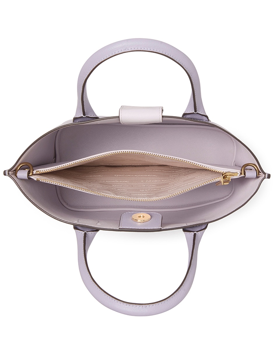 Bolsa satchel Suite de piel para mujer 4