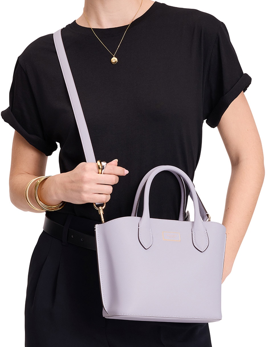Bolsa satchel Suite de piel para mujer 6