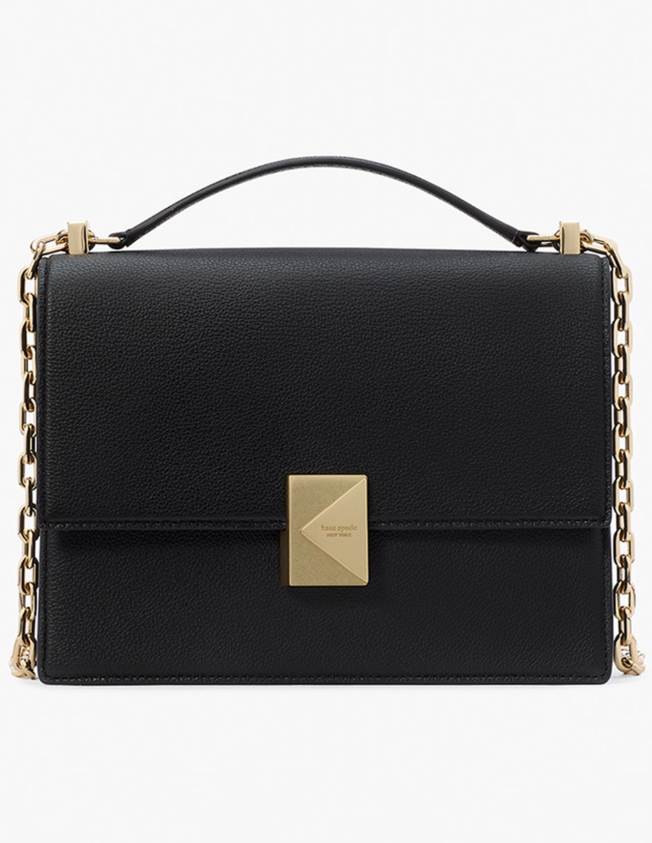 Bolsa shoulder de piel unisex