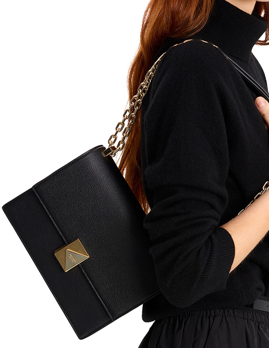 Bolsa shoulder de piel unisex 5