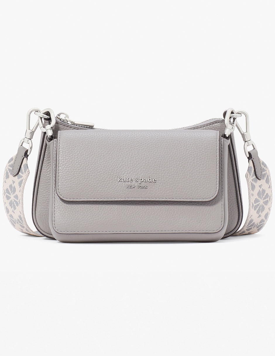 Bolsa crossbody de piel para mujer