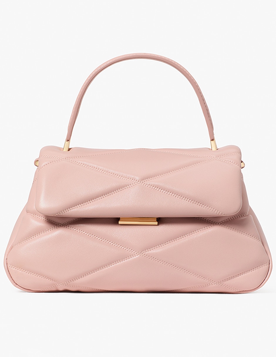 Bolsa flap Grace de piel para mujer