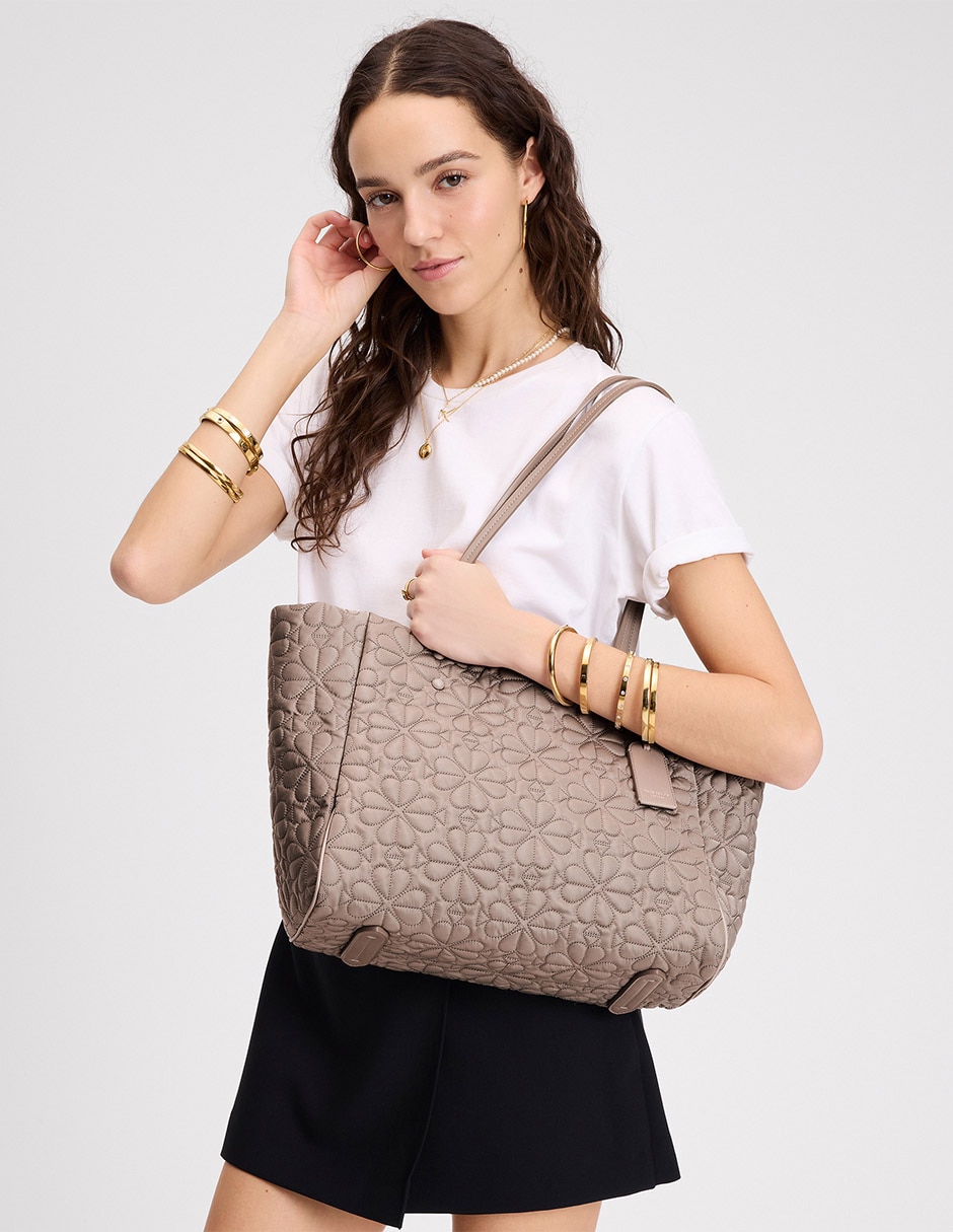 BOLSA SPRING 25 PIEL, GRIS