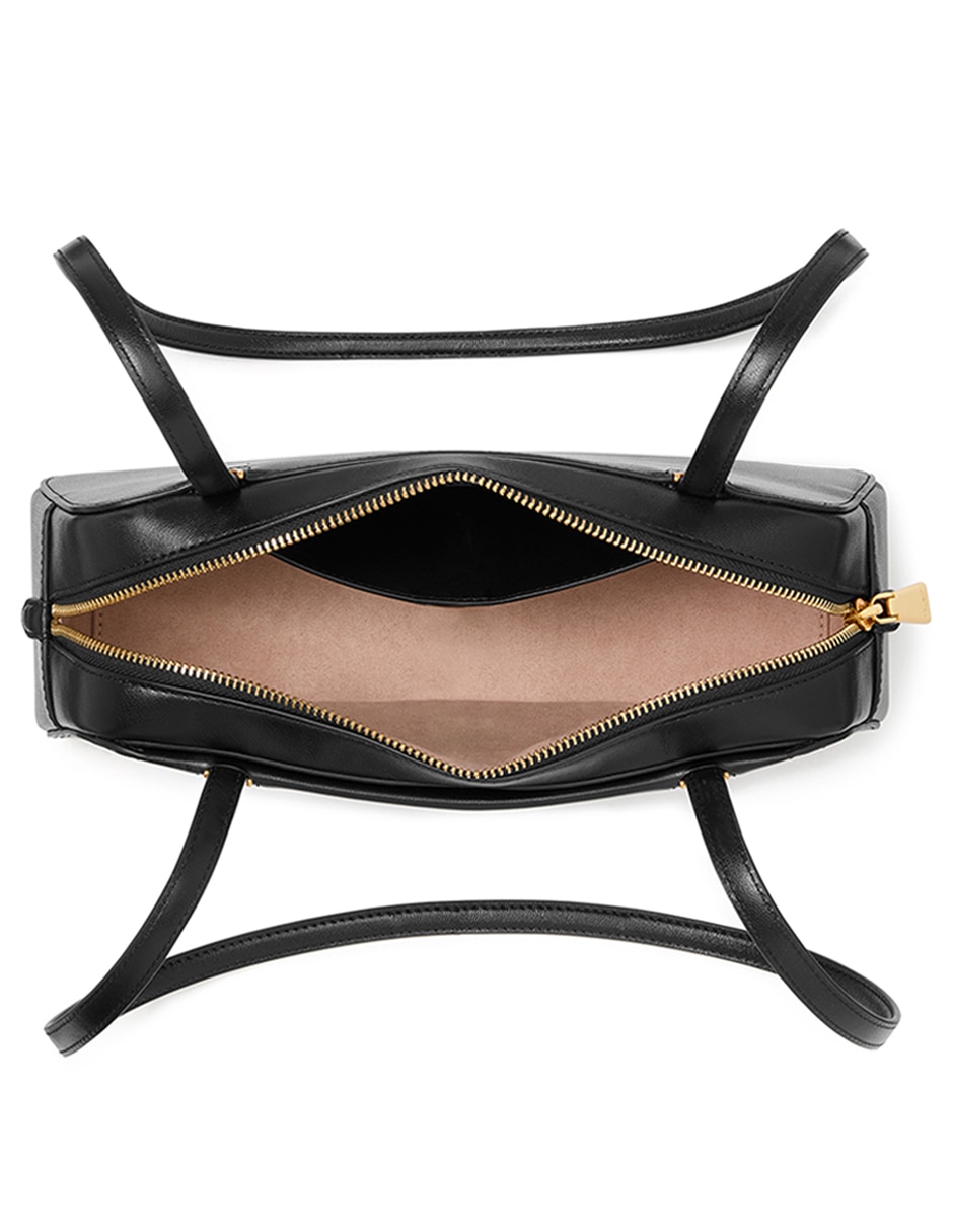 BOLSA SPRING 25 PIEL, NEGRO