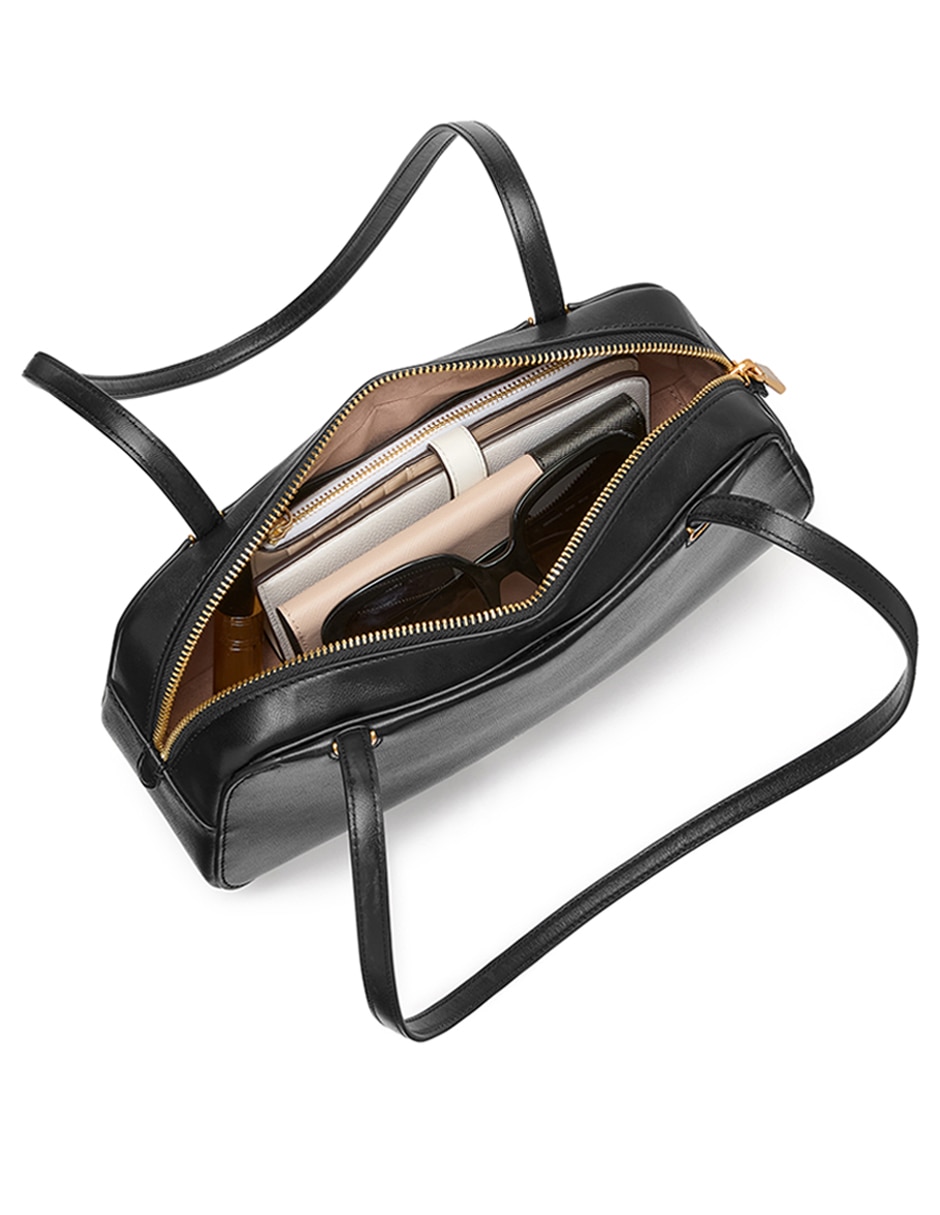BOLSA SPRING 25 PIEL, NEGRO