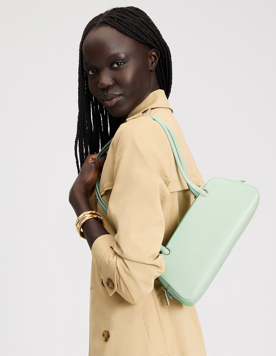Bolsa shoulder Grace de piel para mujer 5