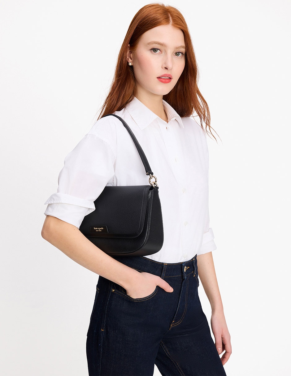 Bolsa shoulder Hudson de piel para mujer 6