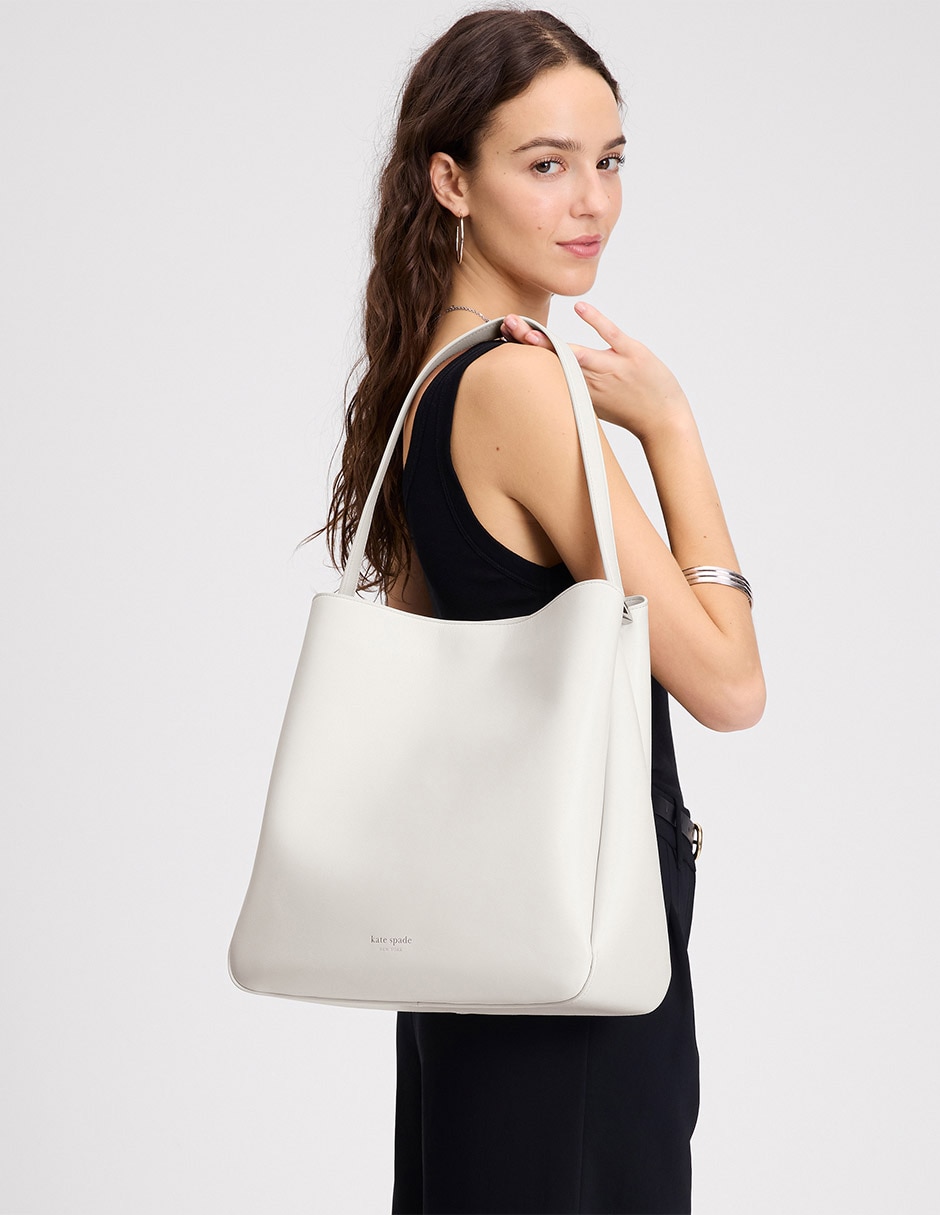Bolsa hobo Grace de piel para mujer 4