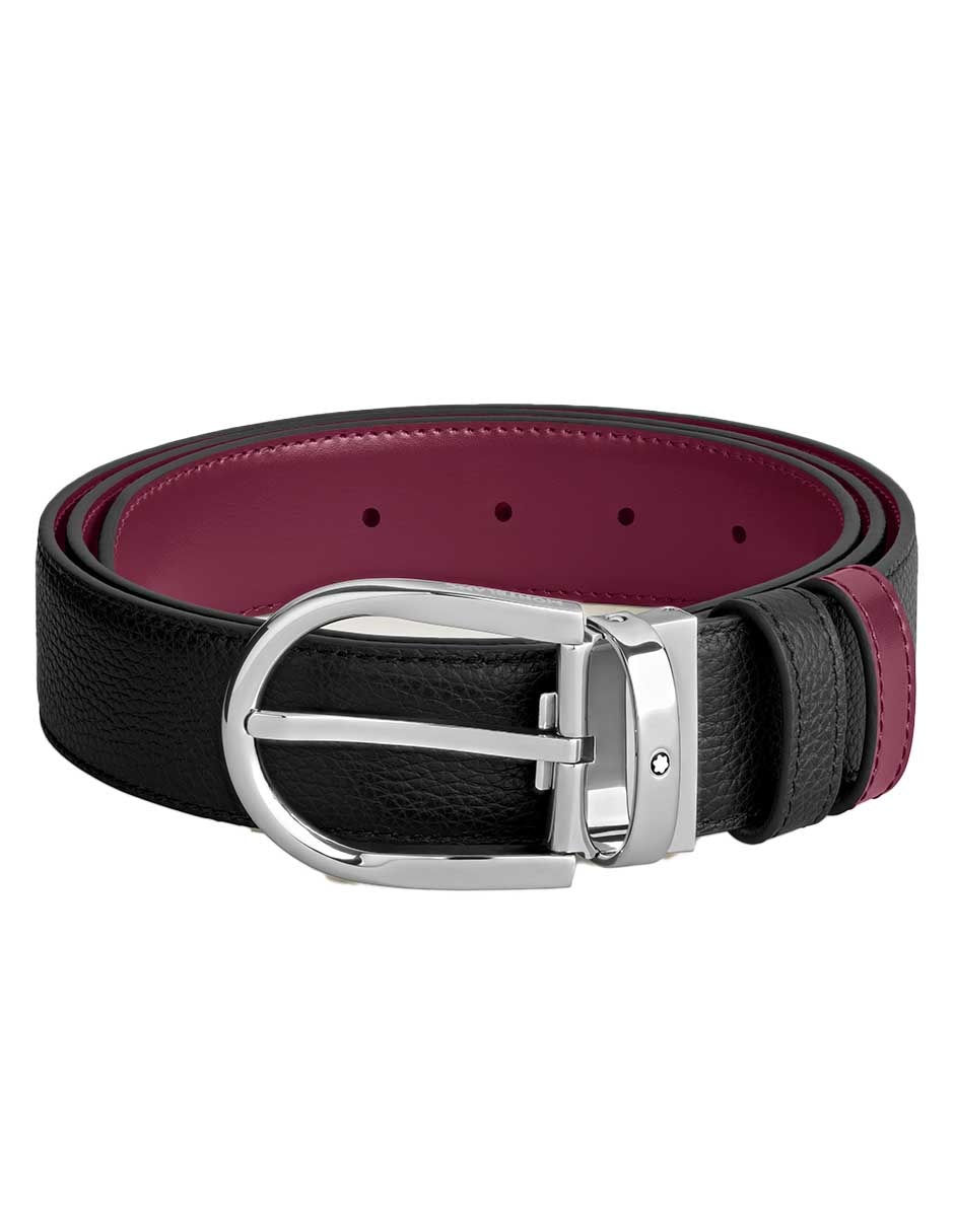 Cinturón de piel para hombre
