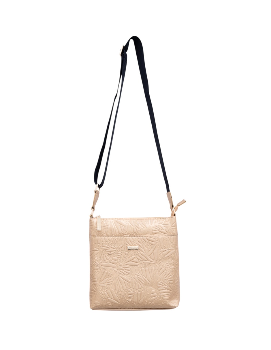 Bolsa messenger Grabado Mariposa para mujer