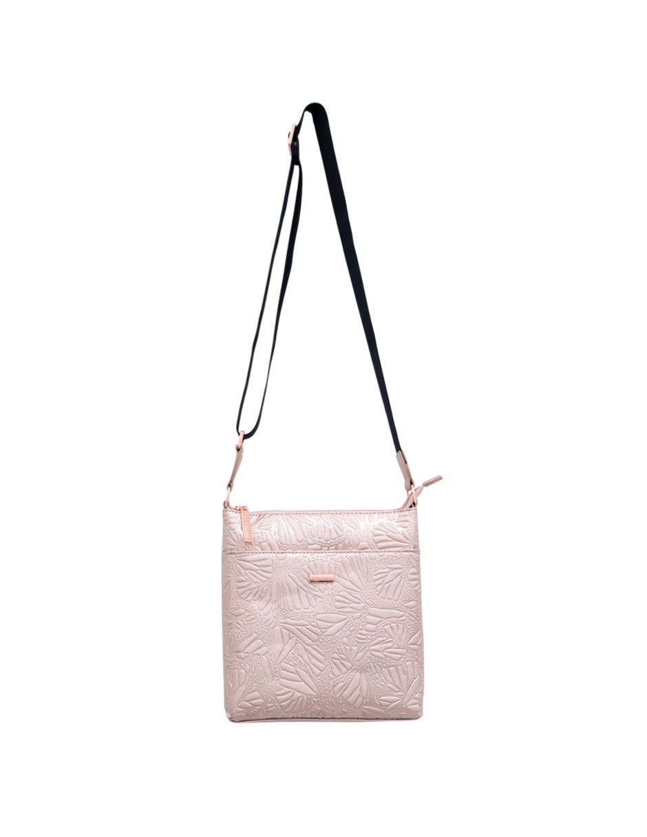 Bolsa messenger Grabado Mariposa para mujer