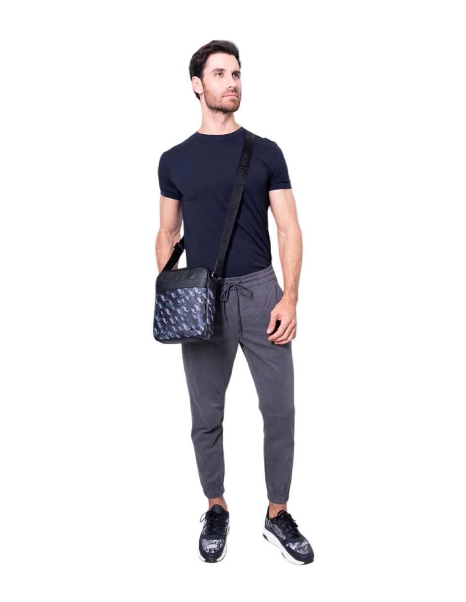 Bolsa messenger México Camuflaje para hombre 4