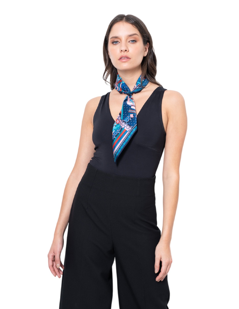 Mascada estampada