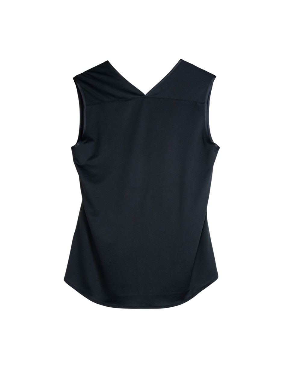 Blusa sin manga para mujer 2