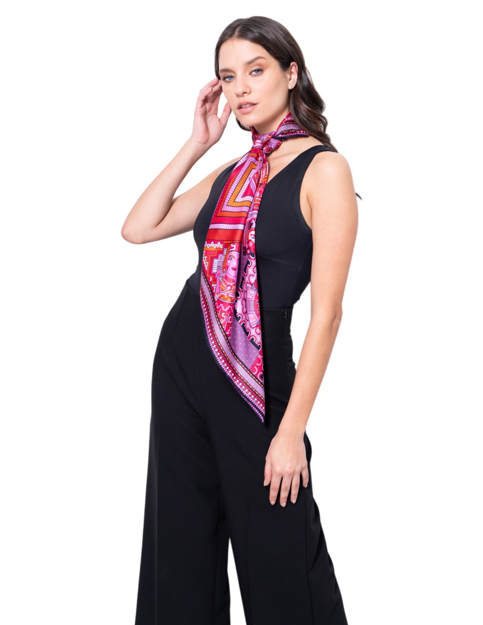 Mascada estampada