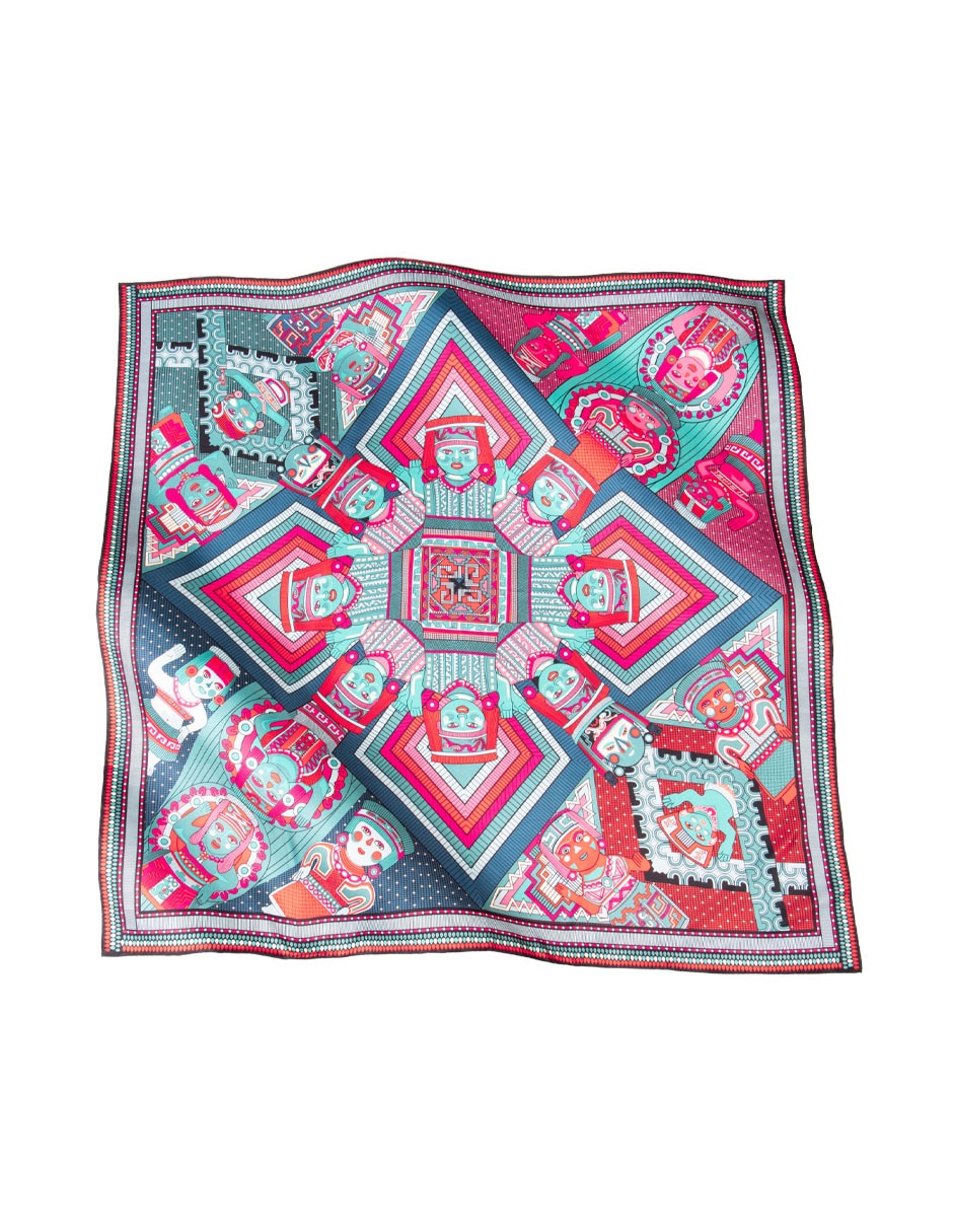 Mascada estampada 2