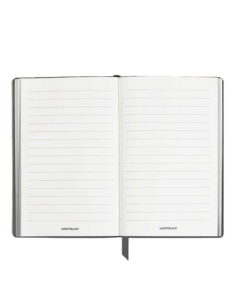 Cuaderno con funda hoja a rayas 2