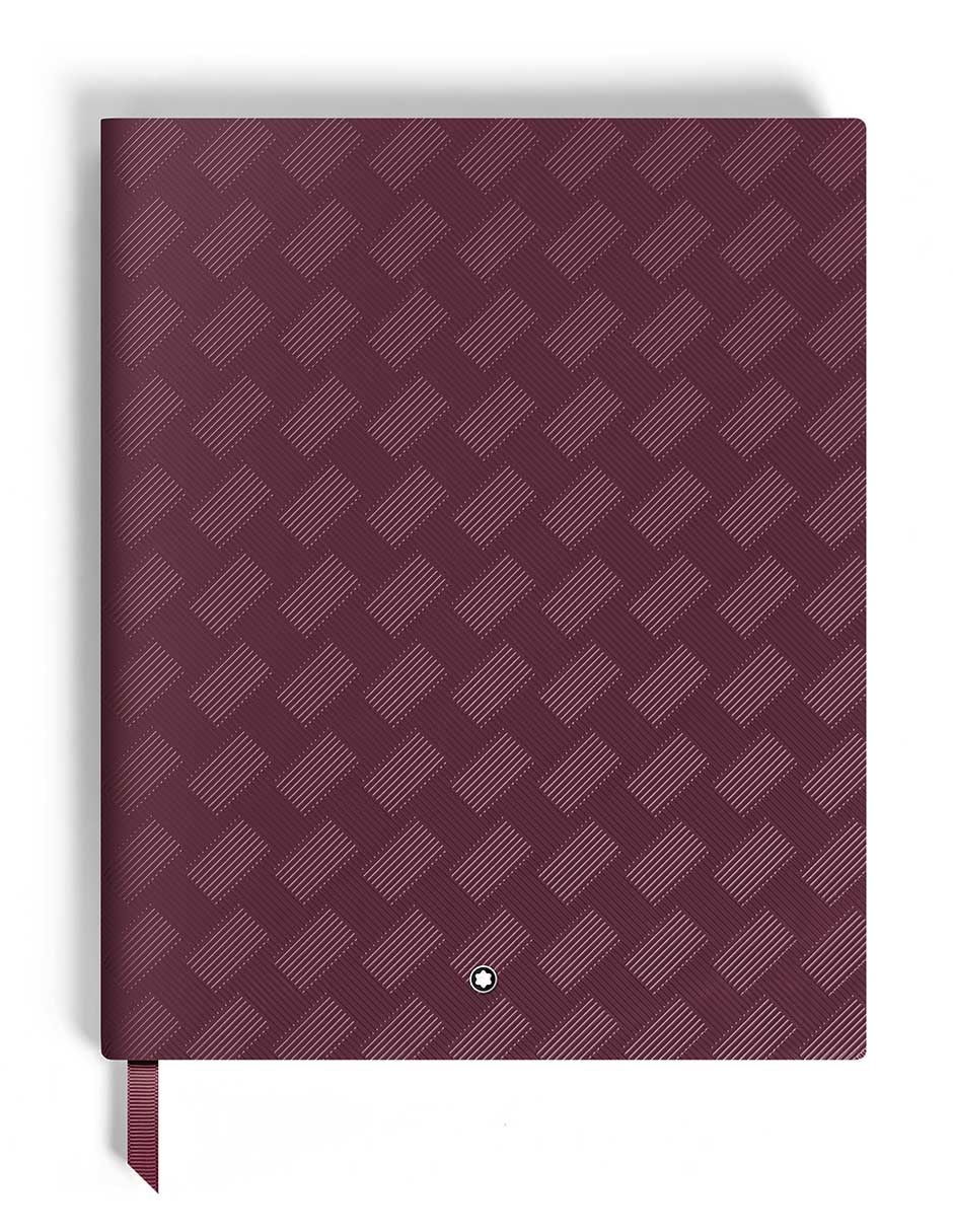 Cuaderno con funda hoja a rayas