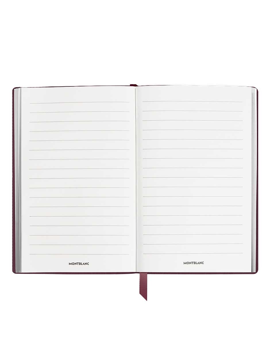 Cuaderno con funda hoja a rayas 2