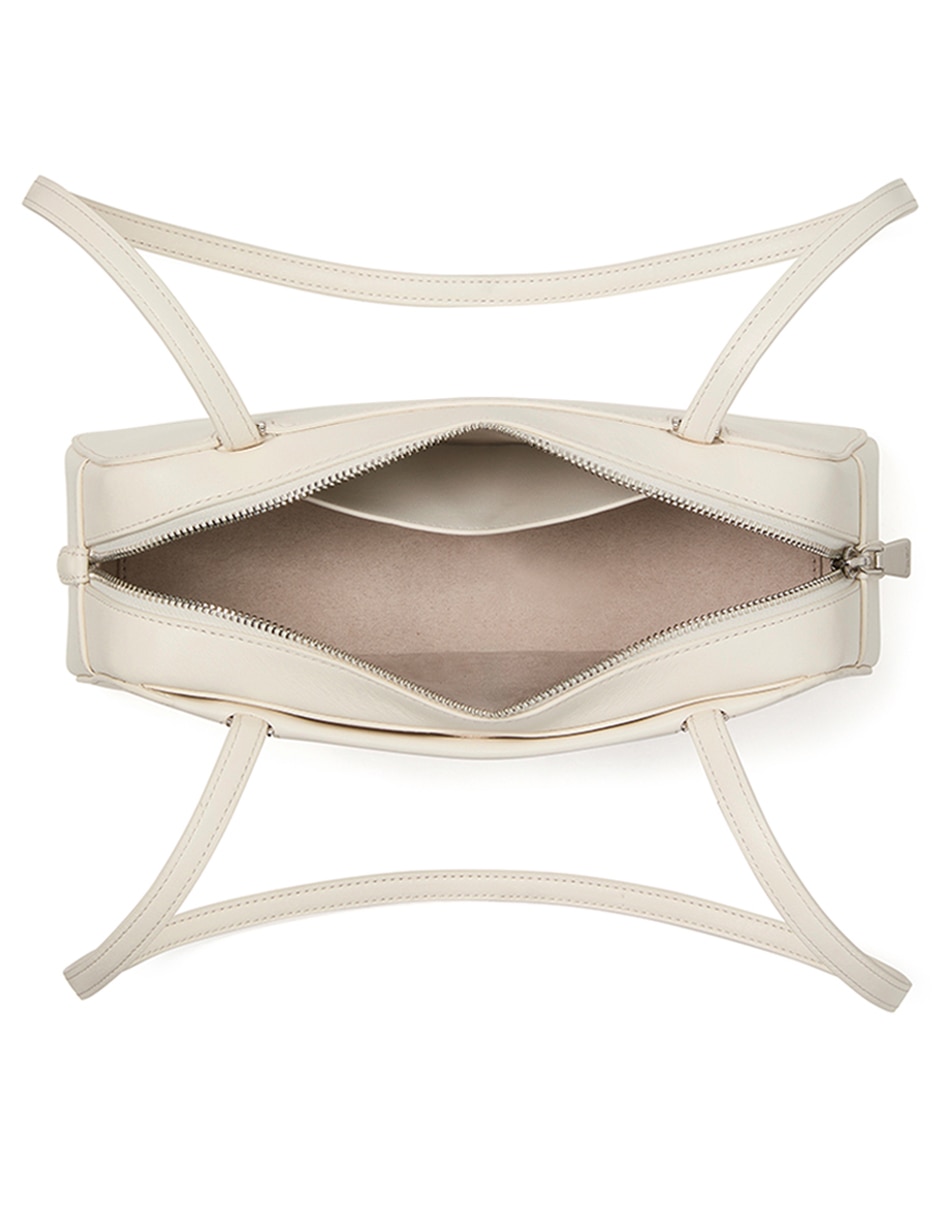 Bolsa flap Grace de piel para mujer 4