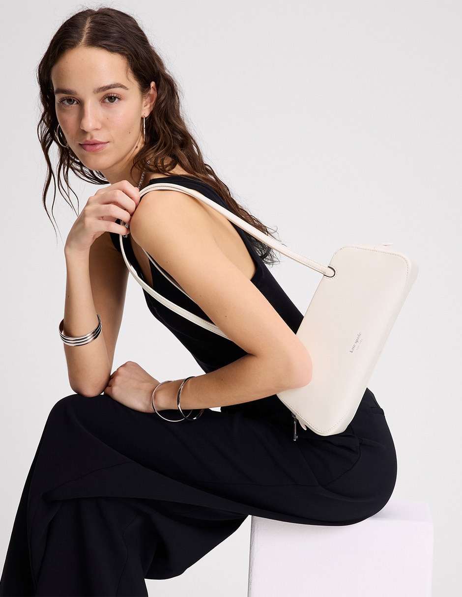 Bolsa flap Grace de piel para mujer 6