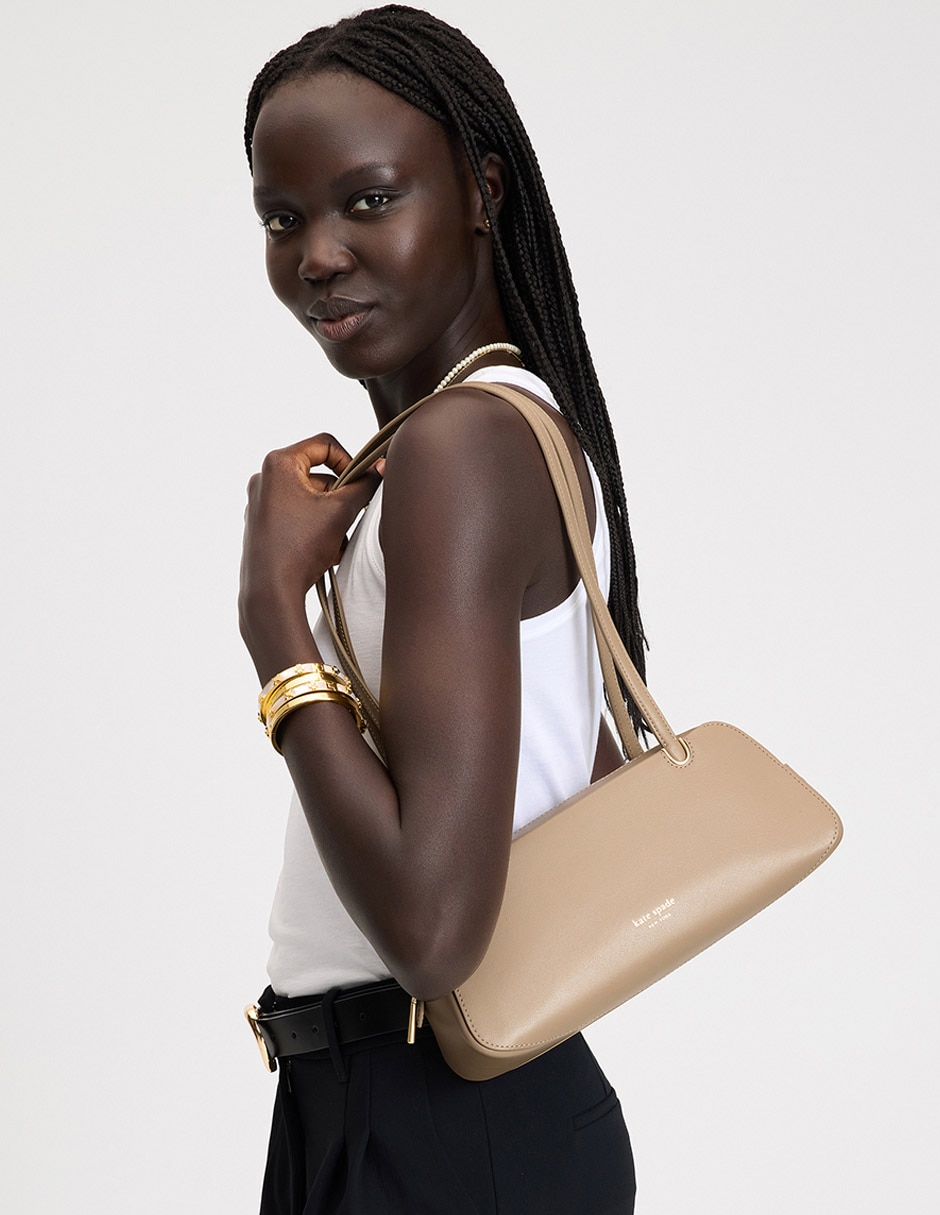 BOLSA SPRING 25 PIEL, SIN TAMAÑO, BEIGE