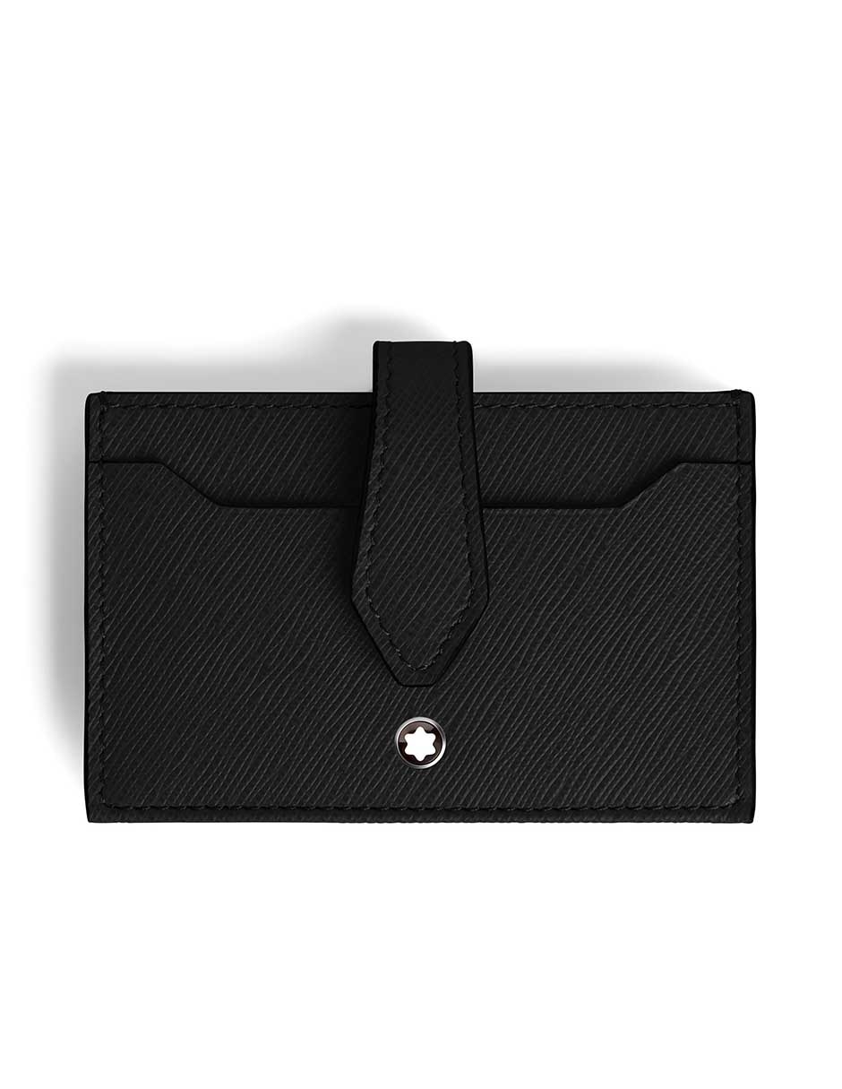 Tarjetero de piel Sartorial para hombre