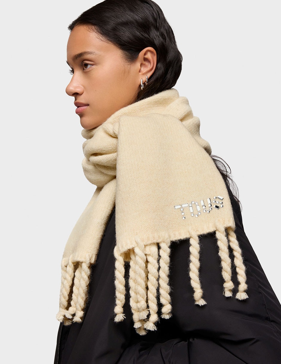 BUFANDA Bufanda Tous, UNITALLA, BEIGE
