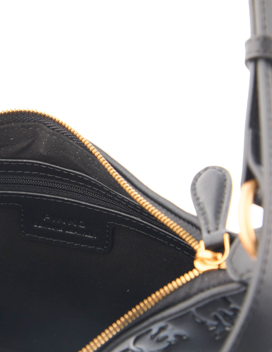 Bolsa hobo Half Moon de piel para mujer 4