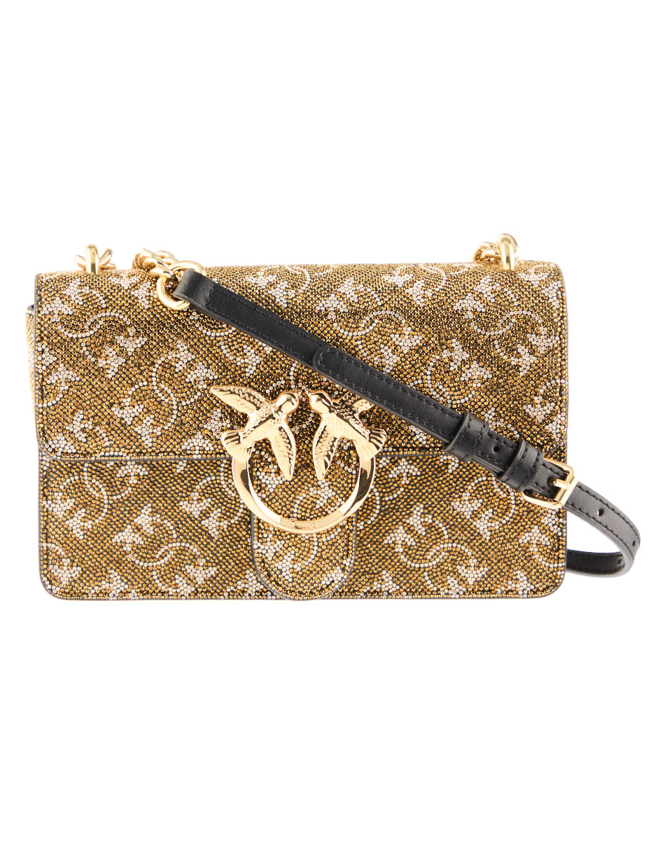 Bolsa crossbody Mini Love Bag de piel para mujer