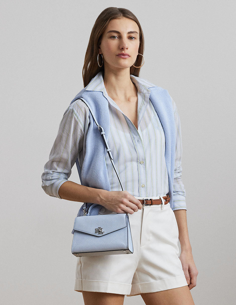 Bolsa satchel de piel para mujer 12
