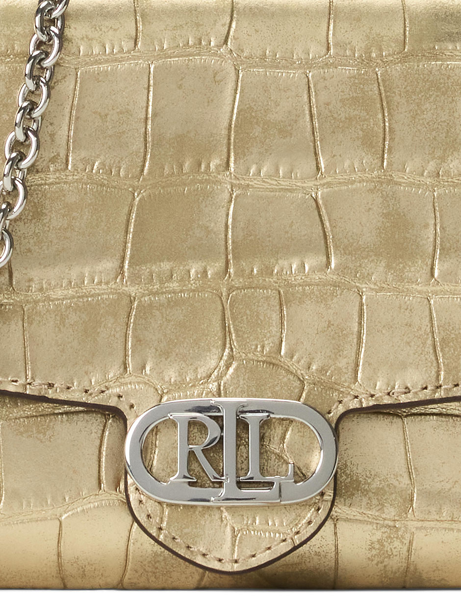 Bolsa clutch de piel para mujer 5