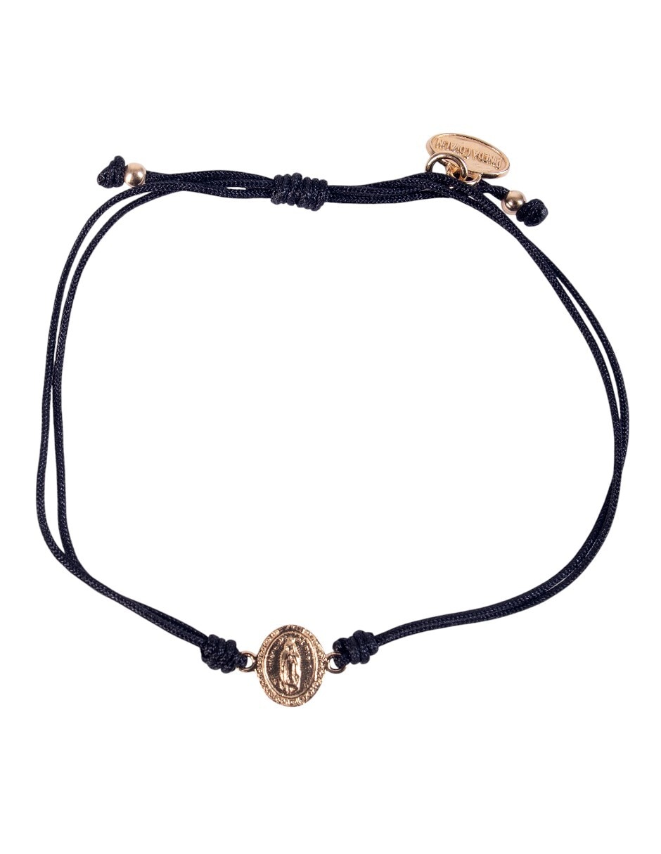Pulsera de baño de oro Virgen De Guadalupe Pulsera de baño de oro Virgen De Guadalupe