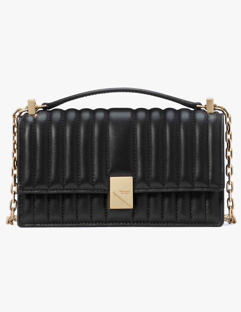 Bolsa crossbody de cuero para mujer