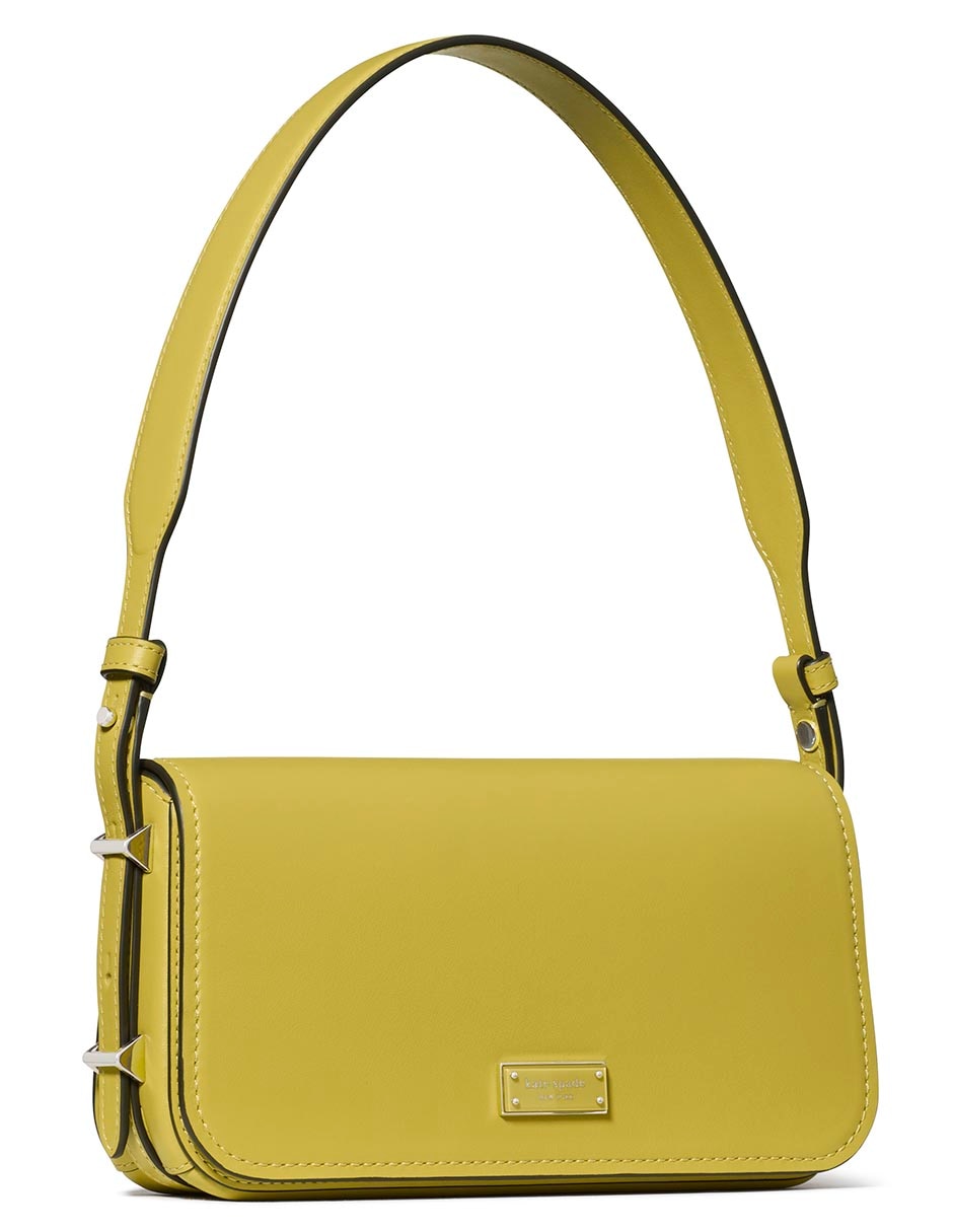BOLSO FW25 CUERO, UNITALLA, AMARILLO