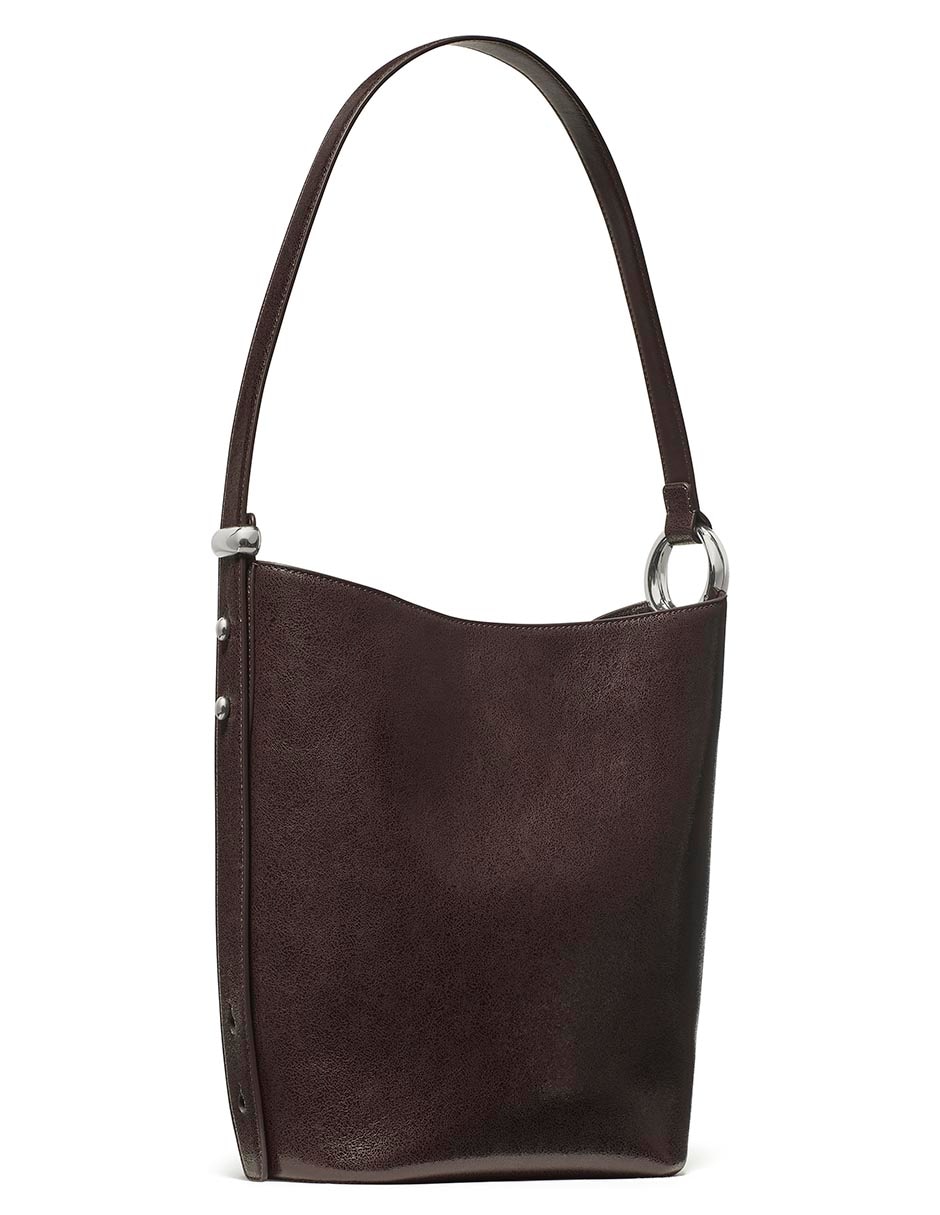 Bolsa shoulder Halo de cuero para mujer 2