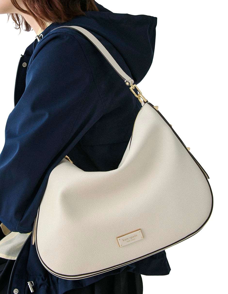 Bolsa shoulder Liv de cuero para mujer 4