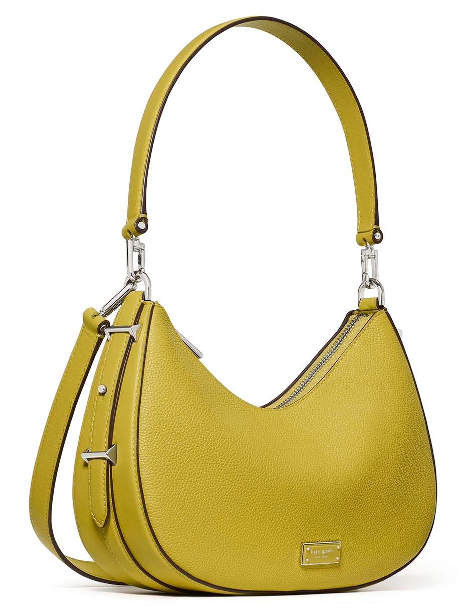 BOLSO FW25 CUERO, SIN TAMAÑO, AMARILLO