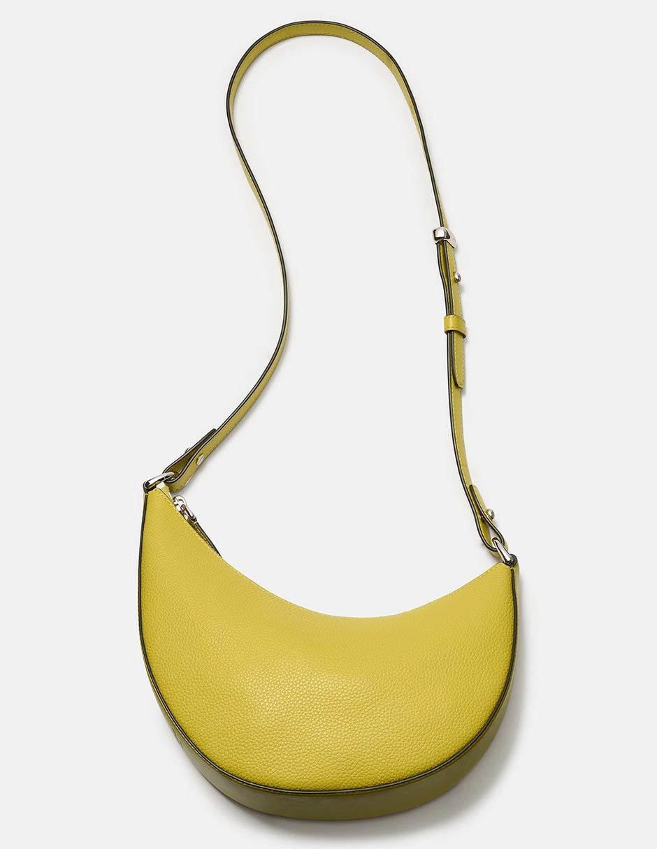 BOLSA FW25 CUERO, UNITALLA, AMARILLO