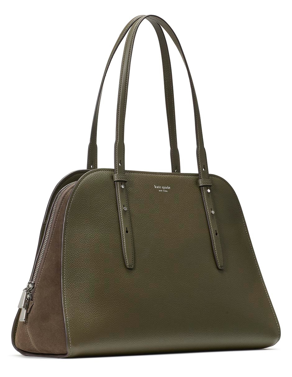 Bolsa shoulder Do It All de cuero para mujer 2