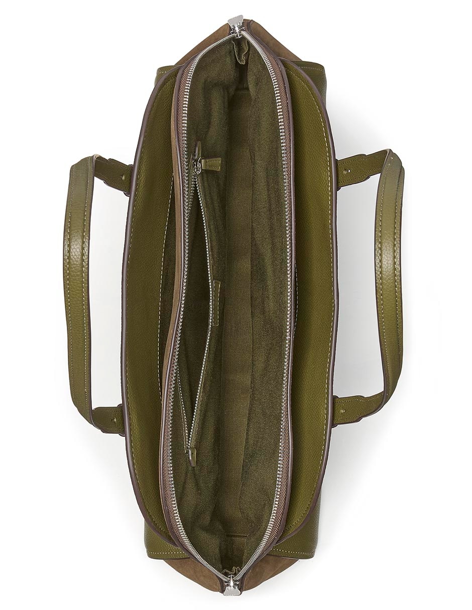 Bolsa shoulder Do It All de cuero para mujer 3