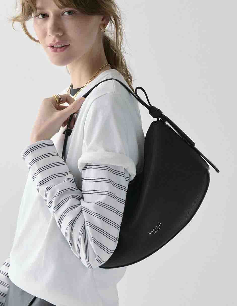 Bolsa hobo Kate Spade Loop de cuero para mujer